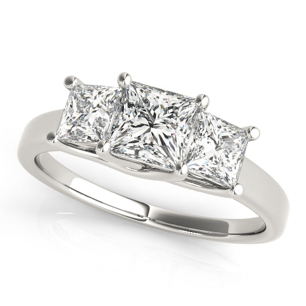 Square Engagement Ring M82392-1/2