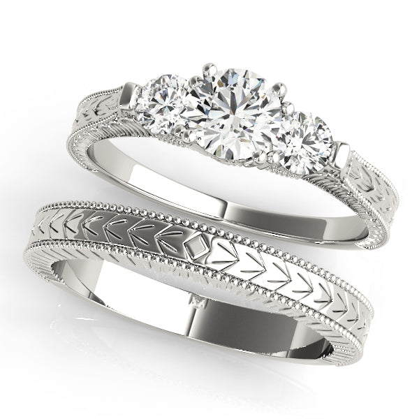 Round Engagement Ring M82393-A