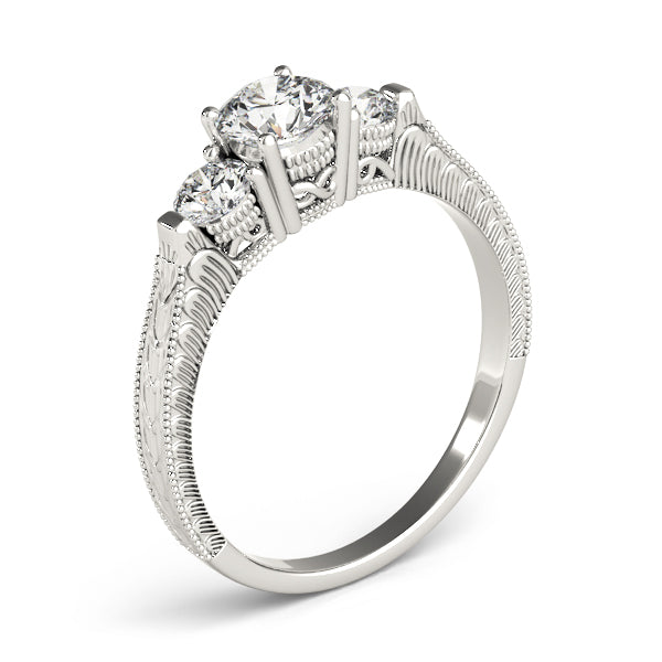 Round Engagement Ring M82393-A