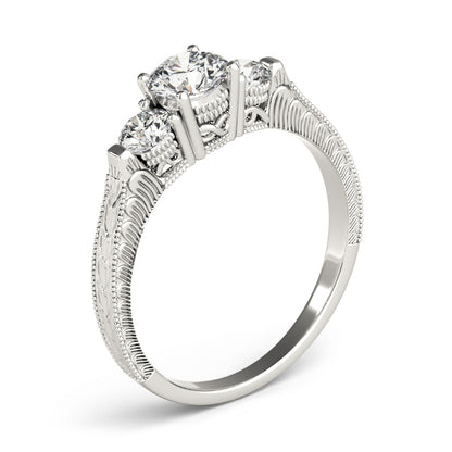 Round Engagement Ring M82393-A