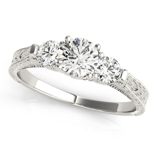 Round Engagement Ring M82393-B