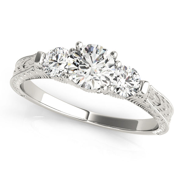 Round Engagement Ring M82393-A