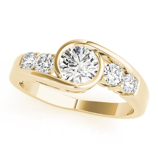 Round Engagement Ring M82408