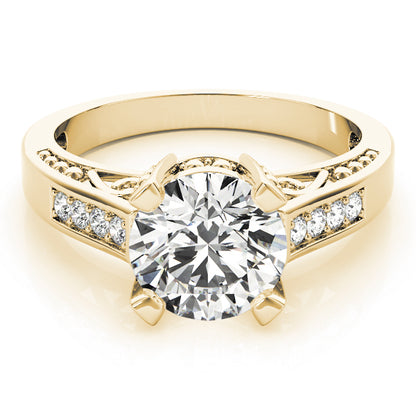 Round Engagement Ring M82495