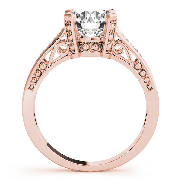 Round Engagement Ring M82495
