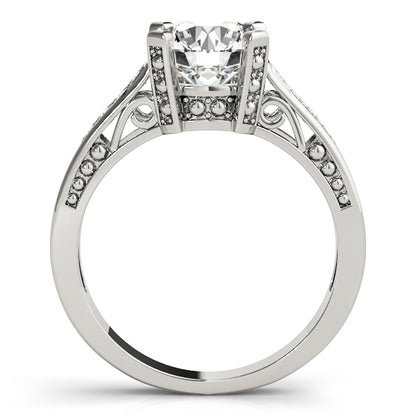 Round Engagement Ring M82495