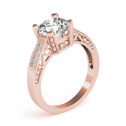 Round Engagement Ring M82495