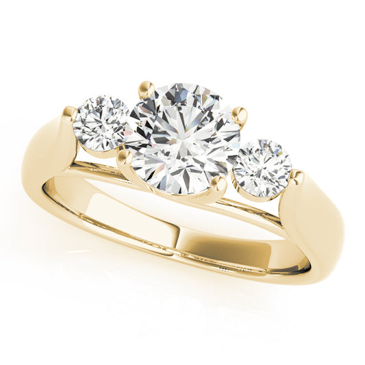 Round Engagement Ring M82565-11/2