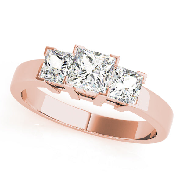 Square Engagement Ring M82570-1/2