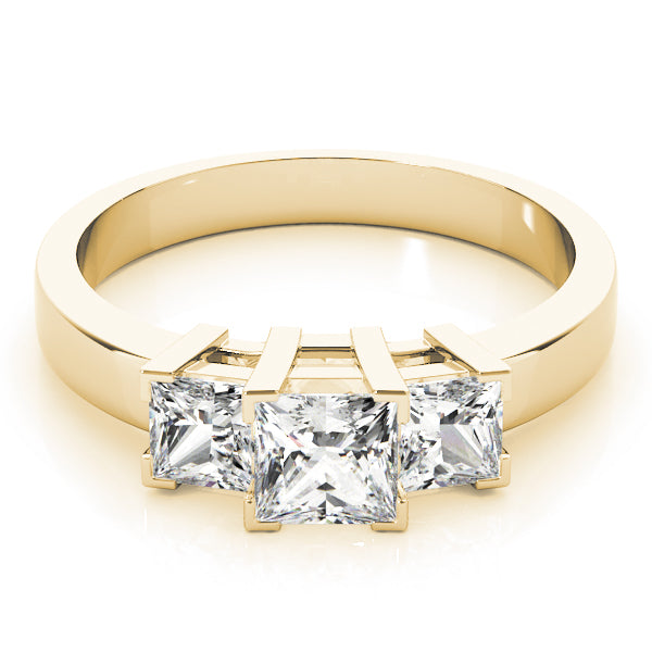 Square Engagement Ring M82570-3/4
