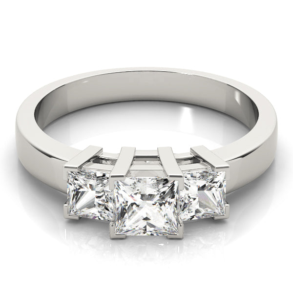 Square Engagement Ring M82570-3/4