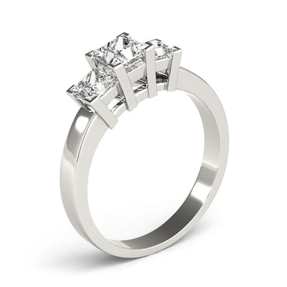 Square Engagement Ring M82570-3/4