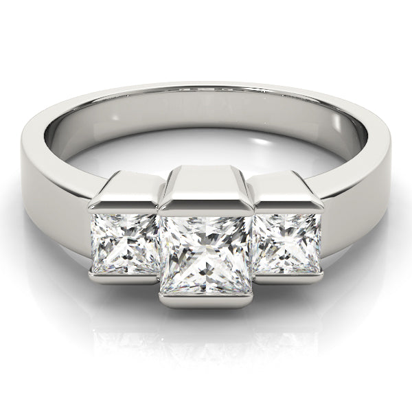 Square Engagement Ring M82572-1
