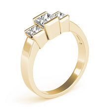 Load image into Gallery viewer, Square Engagement Ring M82572-1
