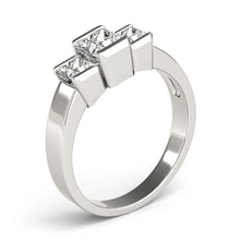 Load image into Gallery viewer, Square Engagement Ring M82572-1
