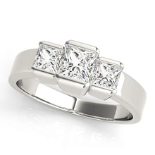 Load image into Gallery viewer, Square Engagement Ring M82572-1
