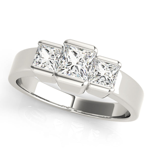 Square Engagement Ring M82572-1