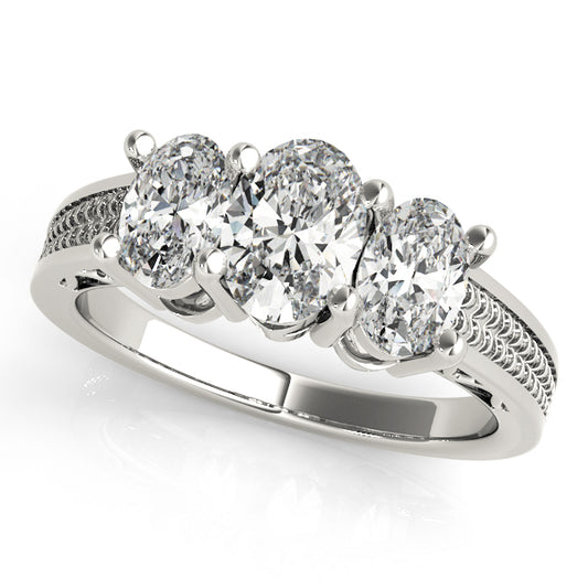 Oval Engagement Ring M82574