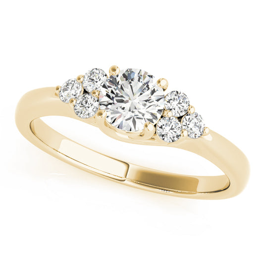 Round Engagement Ring M82600-B