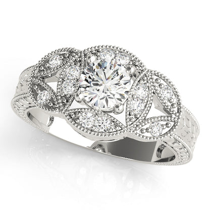 Round Engagement Ring M82612