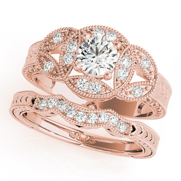Round Engagement Ring M82612