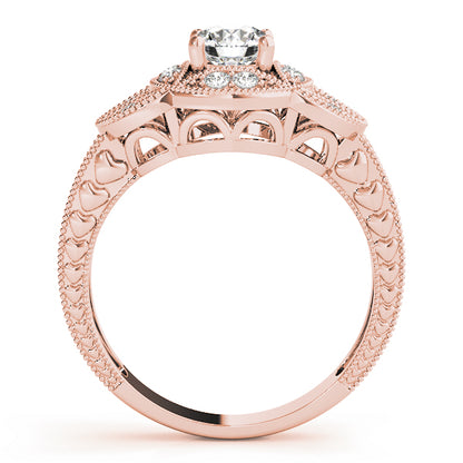 Round Engagement Ring M82612