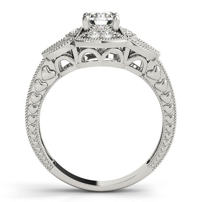 Round Engagement Ring M82612