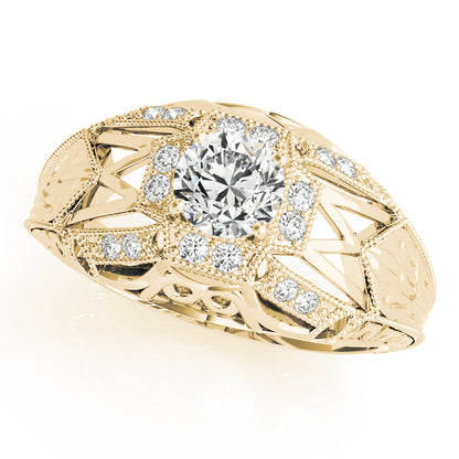 Round Engagement Ring M82615