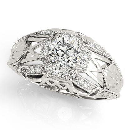 Round Engagement Ring M82615