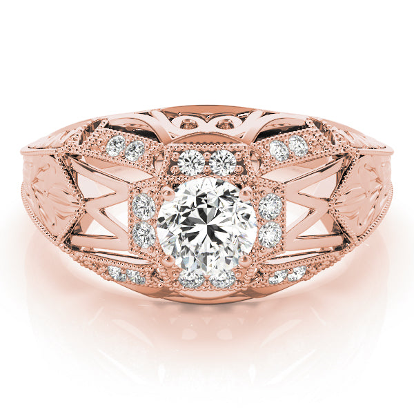 Round Engagement Ring M82615