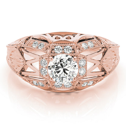 Round Engagement Ring M82615