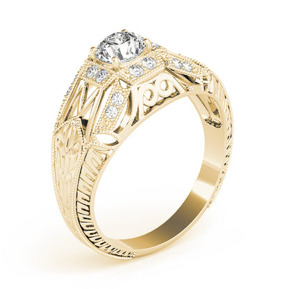 Round Engagement Ring M82615