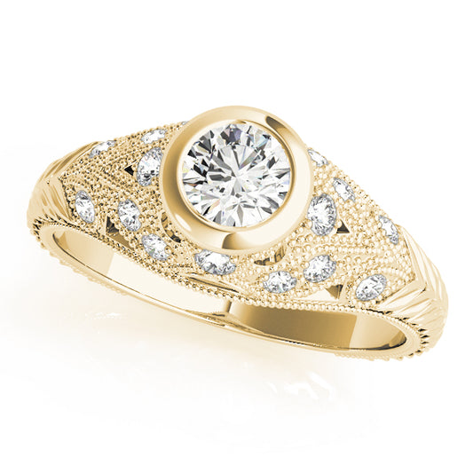 Round Engagement Ring M82623