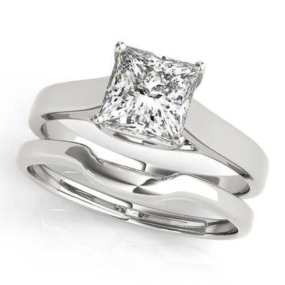 Square Engagement Ring M82652-1/2-TT