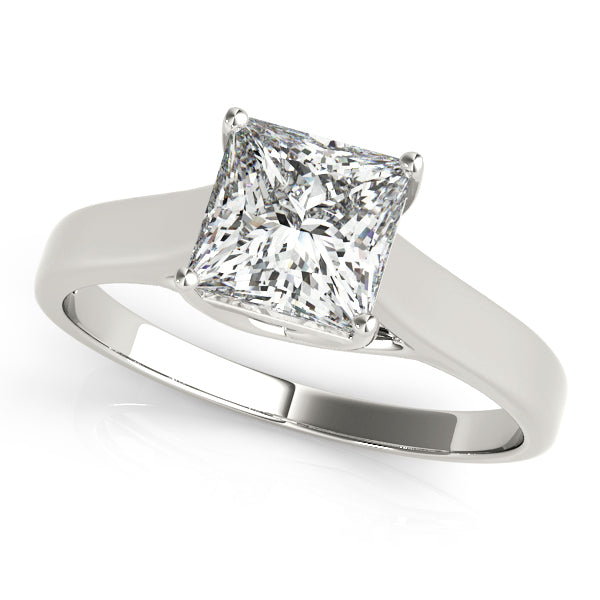 Square Engagement Ring M82652-1/2-TT