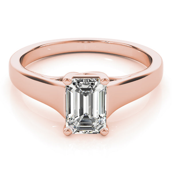 Emerald Cut Engagement Ring M82654-1