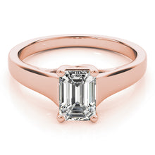 Load image into Gallery viewer, Emerald Cut Engagement Ring M82654-1
