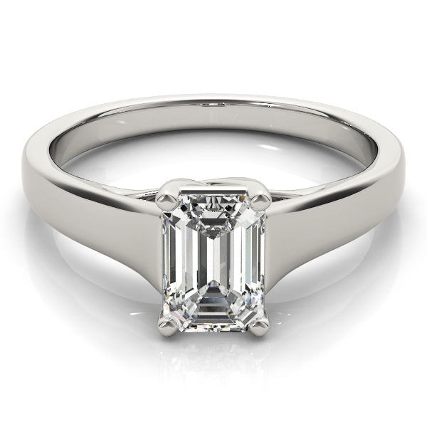 Emerald Cut Engagement Ring M82654-1
