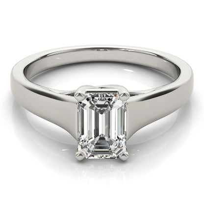 Emerald Cut Engagement Ring M82654-1