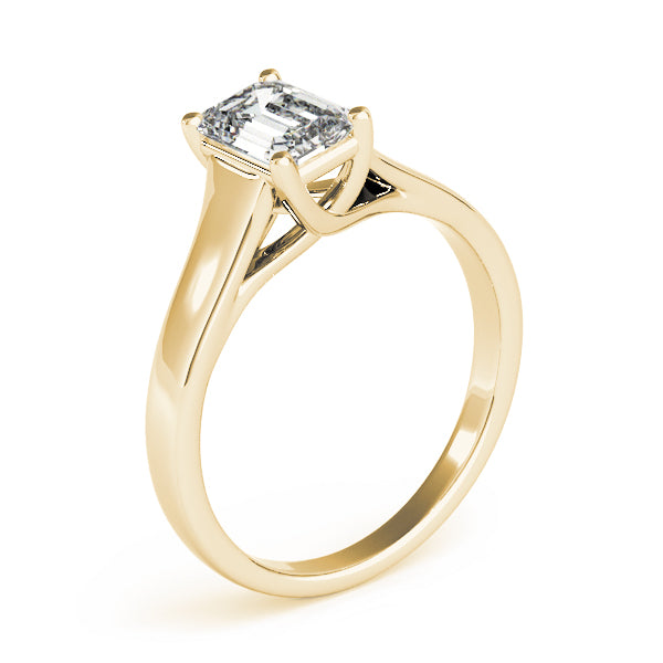Emerald Cut Engagement Ring M82654-1
