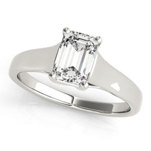 Load image into Gallery viewer, Emerald Cut Engagement Ring M82654-3/4
