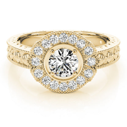 Round Engagement Ring M82664