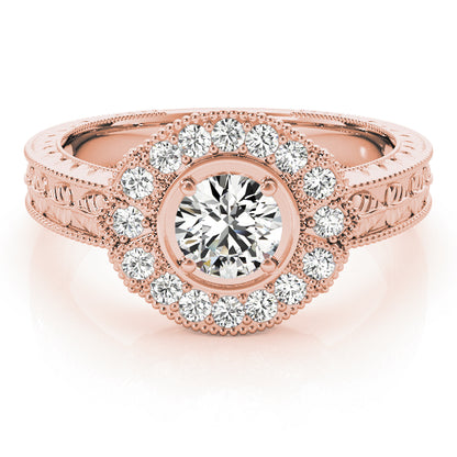 Round Engagement Ring M82664