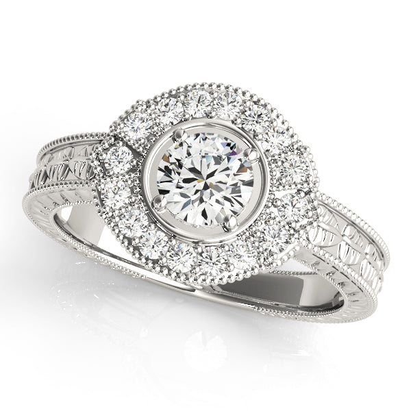 Round Engagement Ring M82664