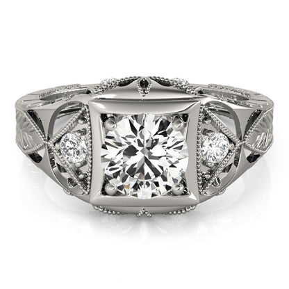 Round Engagement Ring M82666