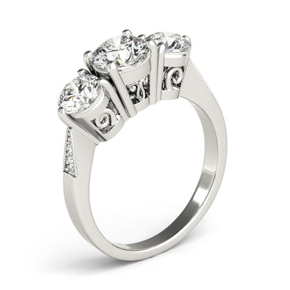 Round Engagement Ring M82739