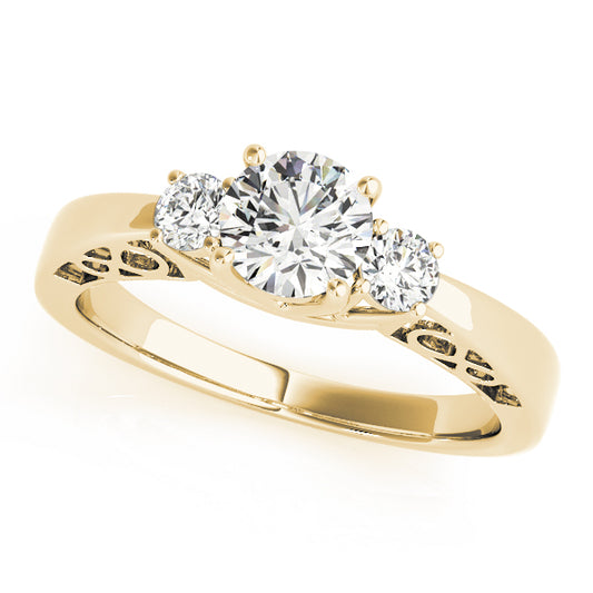 Round Engagement Ring M82743