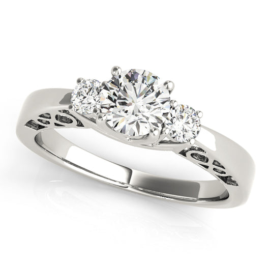 Round Engagement Ring M82743