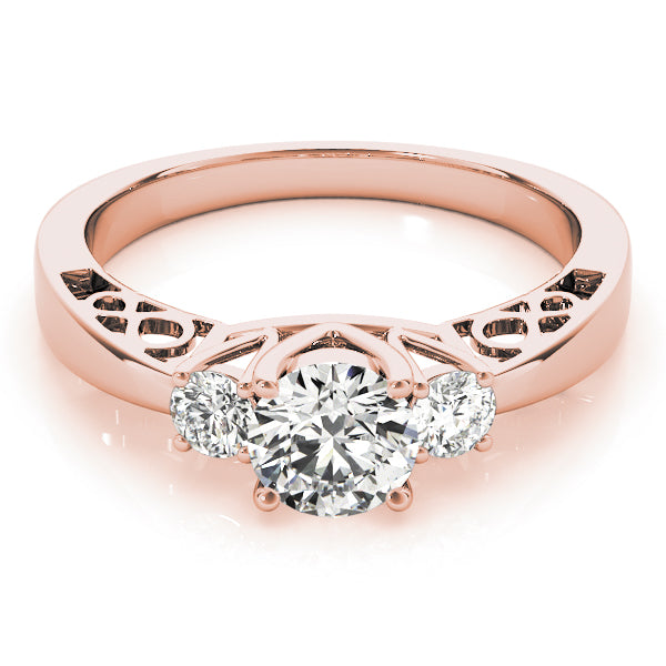 Round Engagement Ring M82743