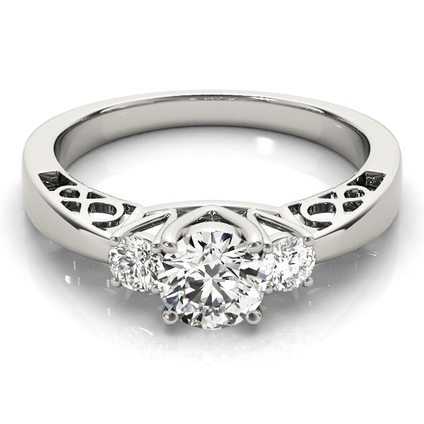 Round Engagement Ring M82743